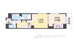 シャーメゾン伏見桃山間取り図面