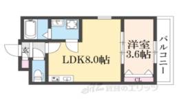 ルシェリア山科間取り図面