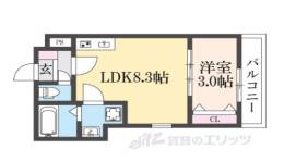 ルシェリア山科間取り図面