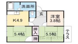ハイツ歌見間取り図面