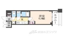 プレサンス京都東寺間取り図面