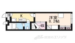 レオパレスユニバース橿原間取り図面
