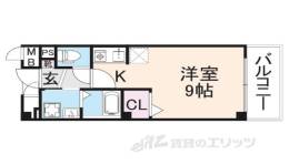 ブランドール佐保川間取り図面