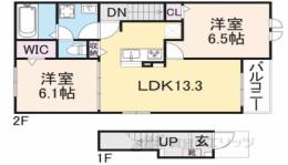 フォレストA間取り図面