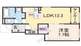フォレストD間取り図面