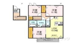 ヒルパストラル３間取り図面