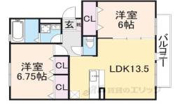 ラ・プリティモエ間取り図面