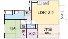 ロイヤルガーデン上牧Ａ棟Ｂ棟間取り図面