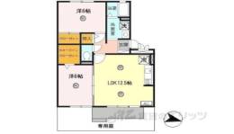 ロイヤルガーデン上牧Ａ棟Ｂ棟間取り図面