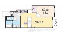 プロムナード間取り図面