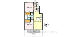 ヴィルヌーブ　Ｄ棟間取り図面