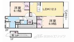 シャルマンコート間取り図面