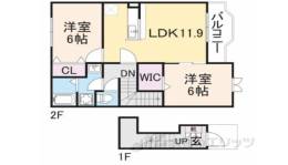 スウィートレジデンス１番館間取り図面