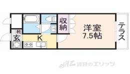 オアシスコート京町間取り図面