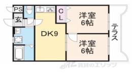 パール香芝間取り図面