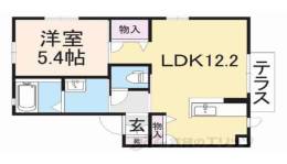 オ・パン法蓮町間取り図面