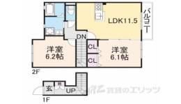 Ｌｉｌｙ　Ｌｅｉ　ｎａｇａｍｕｒａ間取り図面