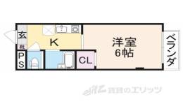 エルロード有馬・香里間取り図面