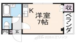 プレアール寝屋川緑町２間取り図面