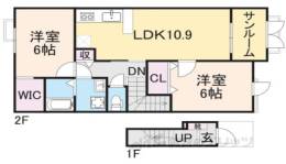 Ｒｕｈｅ　Ｘ間取り図面