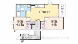 フローラルヒルズ２間取り図面