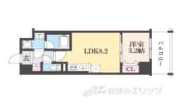 レオンコンフォート西大路御池間取り図面