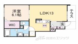ジュネス・ドミール２間取り図面