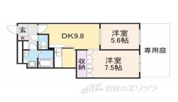 パルティール美山間取り図面