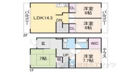 貸家間取り図面
