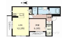 シャーメゾン　ラピュタ間取り図面