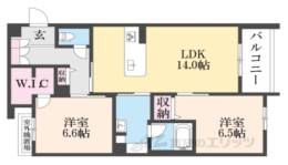 シャーメゾン　グリナージュ間取り図面