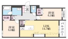 シャーメゾン　グリナージュ間取り図面