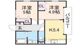 ルミエール小堀Ｃ間取り図面