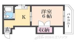 サンシャイン萱島間取り図面