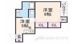 グランドソレイユ香里園間取り図面