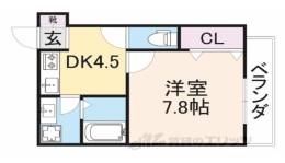 グランドソレイユ香里園間取り図面