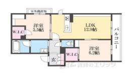 シャーメゾン　ベル　エール間取り図面