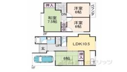 貸家間取り図面