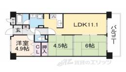 コスモ橿原神宮前間取り図面