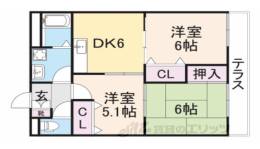 ウッディビレッジ２間取り図面