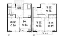 貸家間取り図面