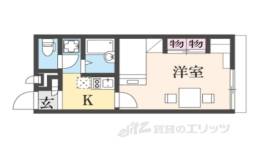 レオパレスＧｒｅｅｎ　Ｏｊｉ間取り図面