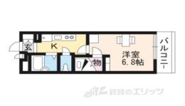 レオパレスヴィルヌーブ大和王寺間取り図面