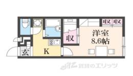 レオパレス花水木間取り図面
