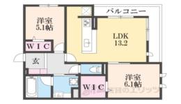 エトワール大山崎間取り図面