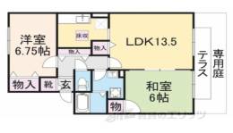 グランシャリオB棟間取り図面