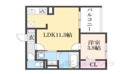 D-ROOM葛野大路御池間取り図面