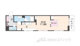 シャーメゾン河原町荒神口間取り図面