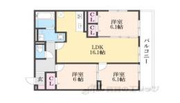 アトレーユ長岡京間取り図面