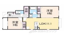ガーデンハイツ五郎太町間取り図面